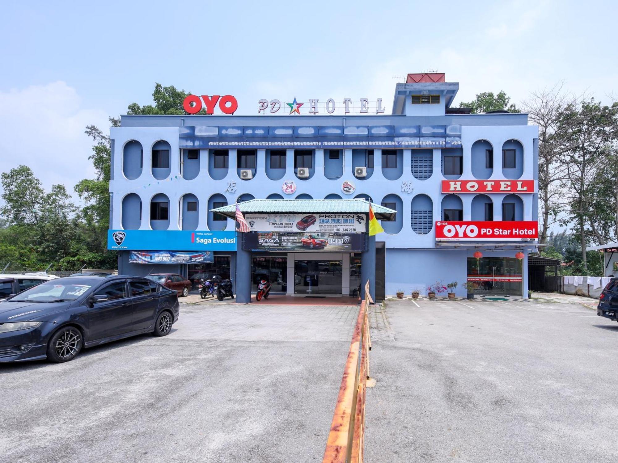 Oyo 1136 Pd Star Hotel Port Dickson Eksteriør billede